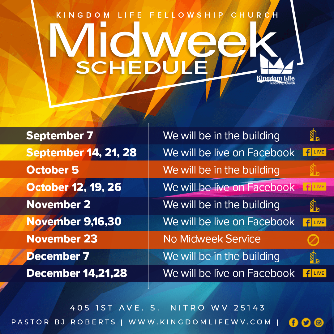 Midweek Schedule